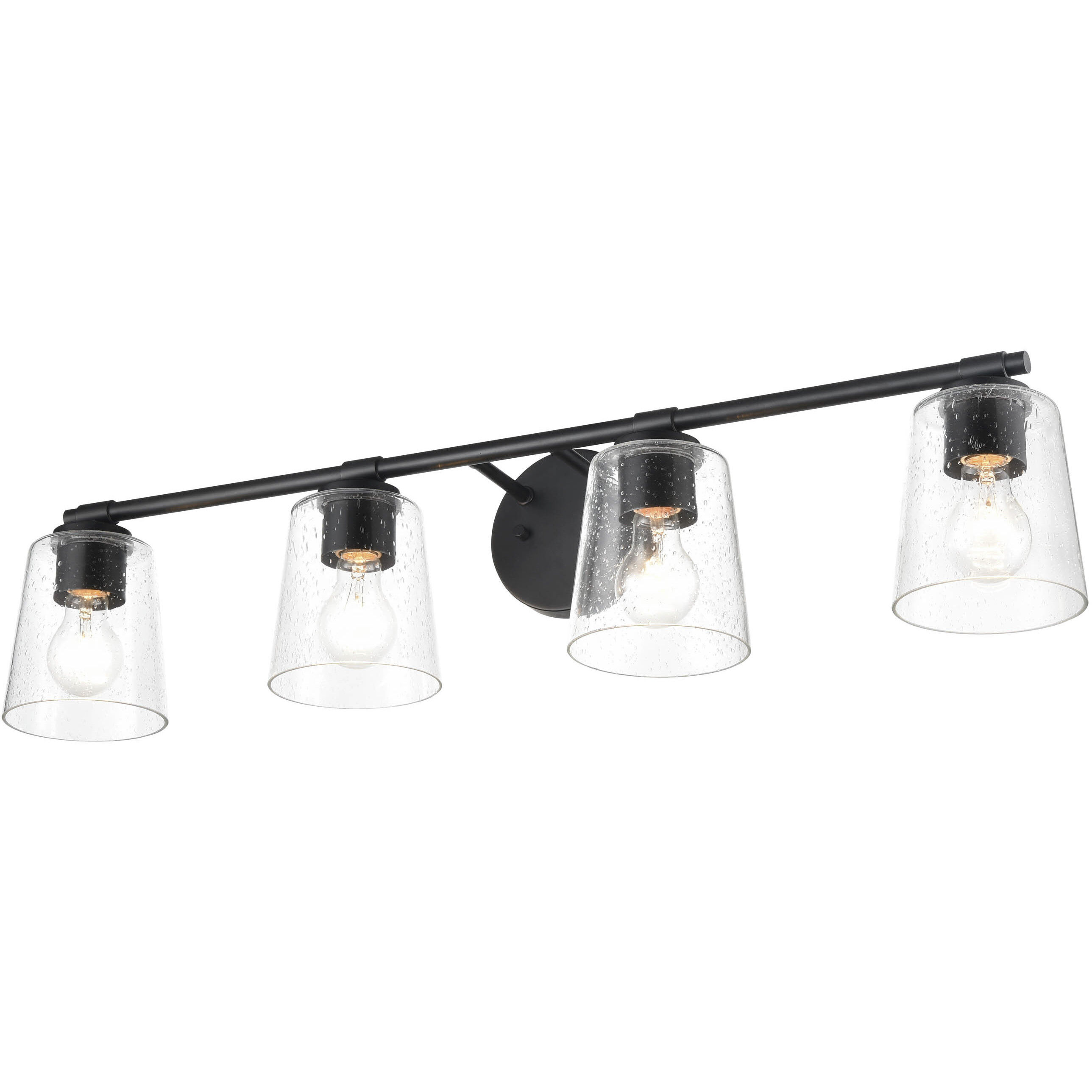 None 4 Light 34.00 inch Bathroom Vanity Light